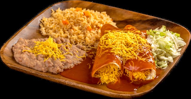 #5 Two Enchiladas.
