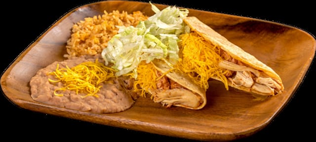 #10 Two Chicken Tacos.