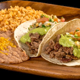 #18 Two Carne Asada Tacos