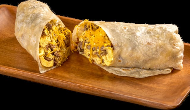Steak & Egg Burrito.