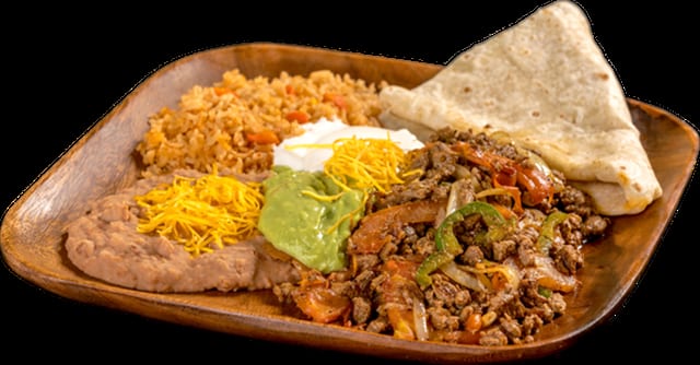 #4 Fajitas (Chicken or Steak).