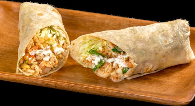 Shrimp Burrito.