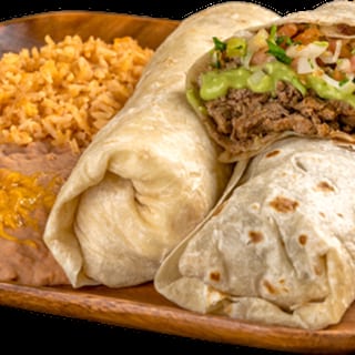 #14 Two Carne Asada Burritos