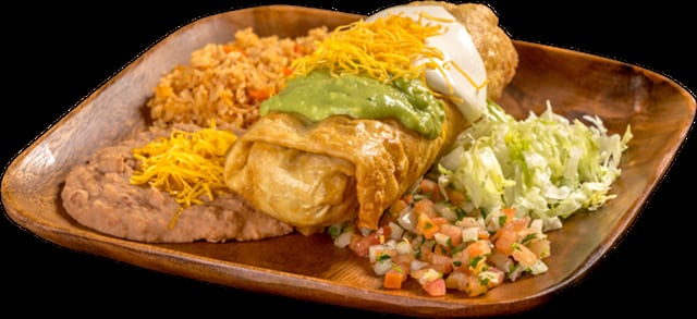 #13 Chimichanga Plate.