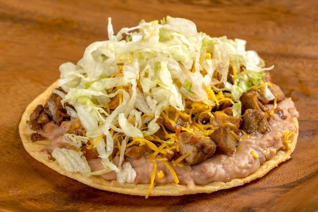 Carnitas Tostada.