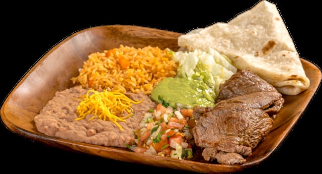 #9 Carne Asada Plate.