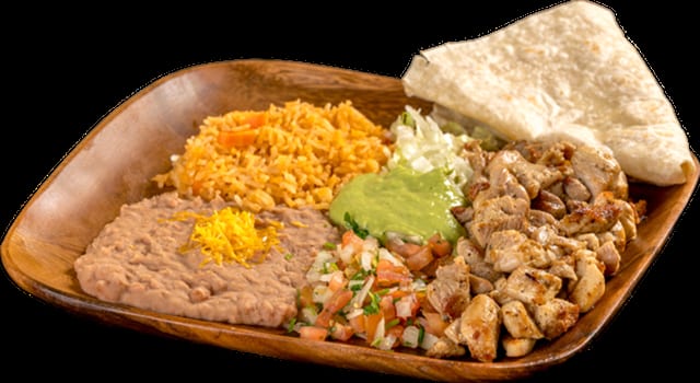 #1 Pollo Asado Plate.