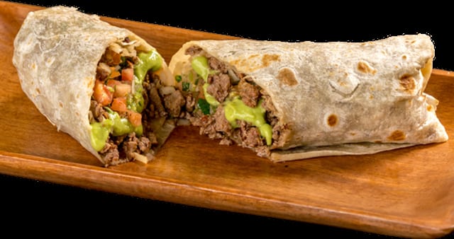 Carne Asada Burrito.