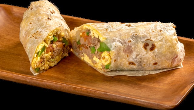 Machaca Burrito.